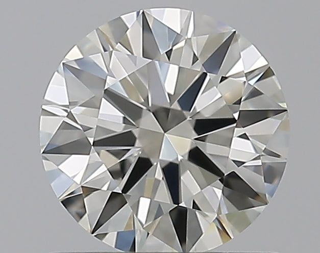 0.81 Carat Round Natural Diamond with  Cut Diamond in 14KT  view 1
