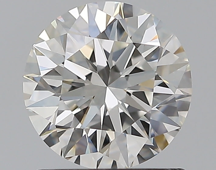 1.11 Carat Round Natural Diamond with  Cut Diamond in 14KT  view 1
