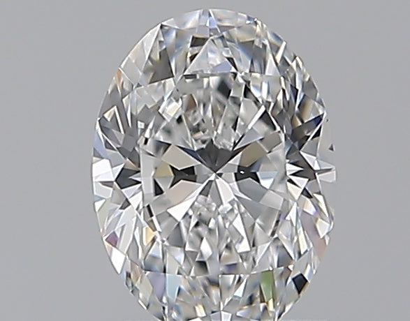 1.0 Carat Oval Natural Diamond with  Cut Diamond in 14KT  view 1

