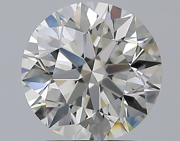 2.0 Carat Round Natural Diamond with  Cut Diamond in 14KT  view 1
