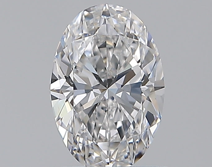 0.9 Carat Oval Natural Diamond with  Cut Diamond in 14KT  view 1

