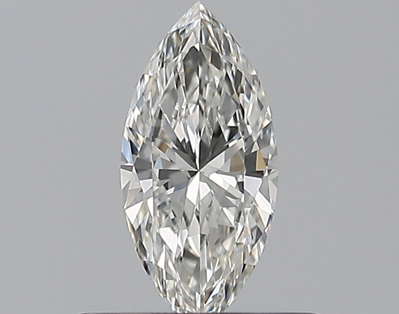 0.36 Carat Marquise Natural Diamond with  Cut Diamond in 14KT  view 1

