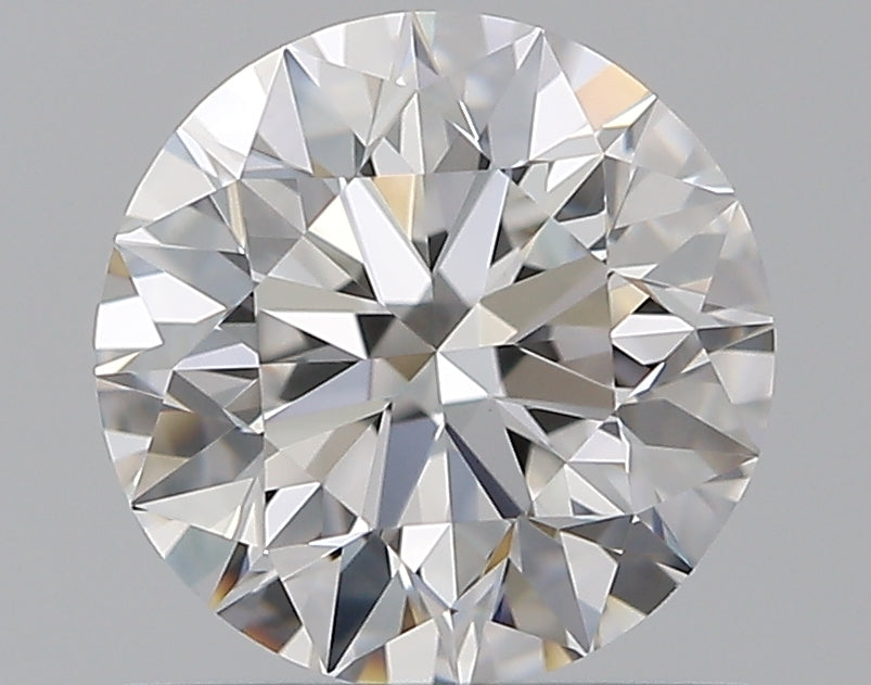0.9 Carat Round Natural Diamond with  Cut Diamond in 14KT  view 1
