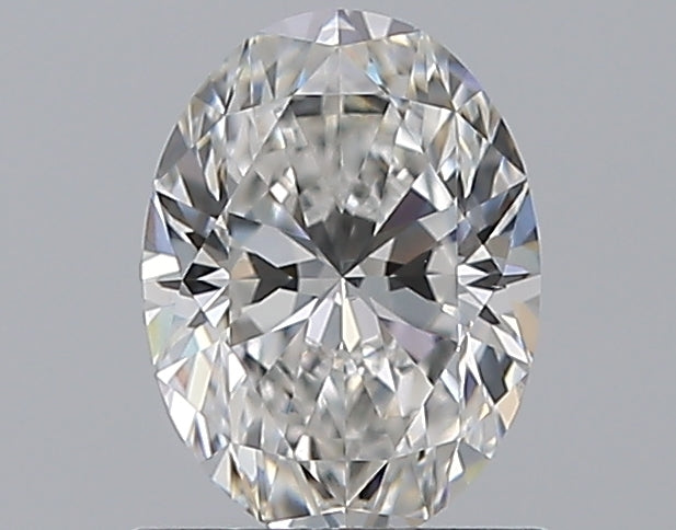 0.97 Carat Oval Natural Diamond with  Cut Diamond in 14KT  view 1
