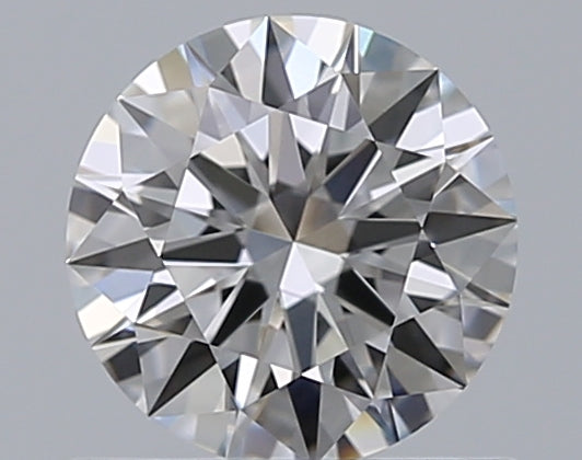 0.7 Carat Round Natural Diamond with  Cut Diamond in 14KT  view 1
