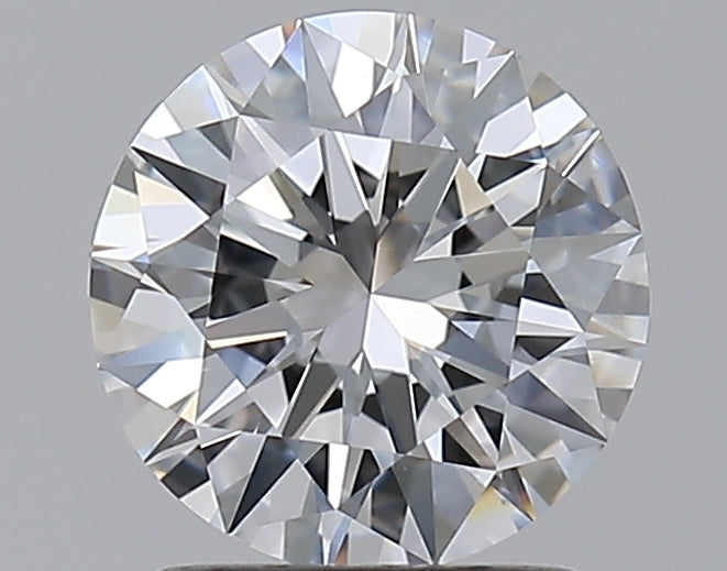 1.42 Carat Round Natural Diamond with  Cut Diamond in 14KT  view 1
