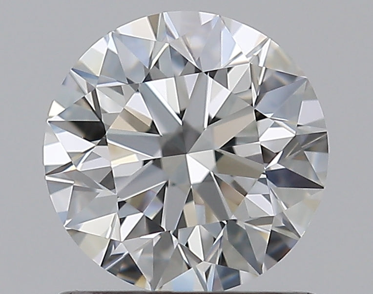 0.9 Carat Round Natural Diamond with  Cut Diamond in 14KT  view 1
