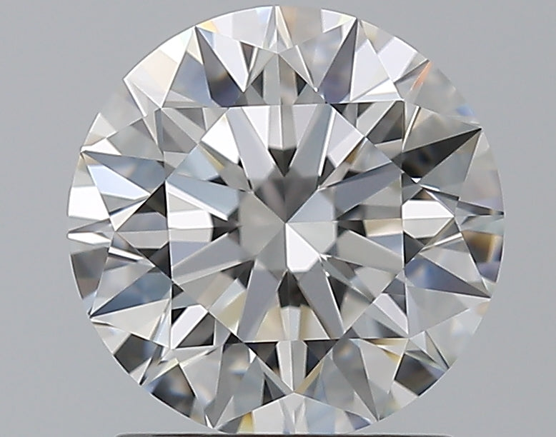 1.65 Carat Round Natural Diamond with  Cut Diamond in 14KT  view 1
