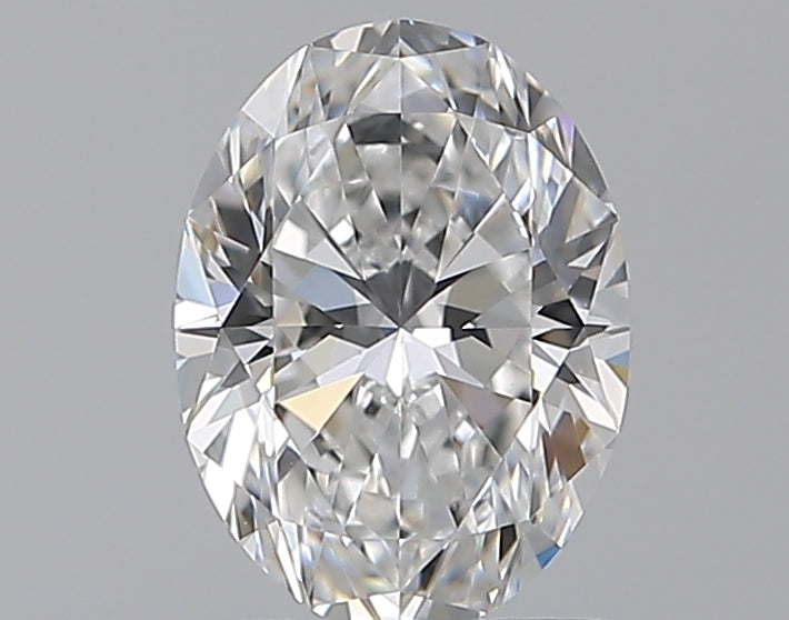 0.99 Carat Oval Natural Diamond with  Cut Diamond in 14KT  view 1
