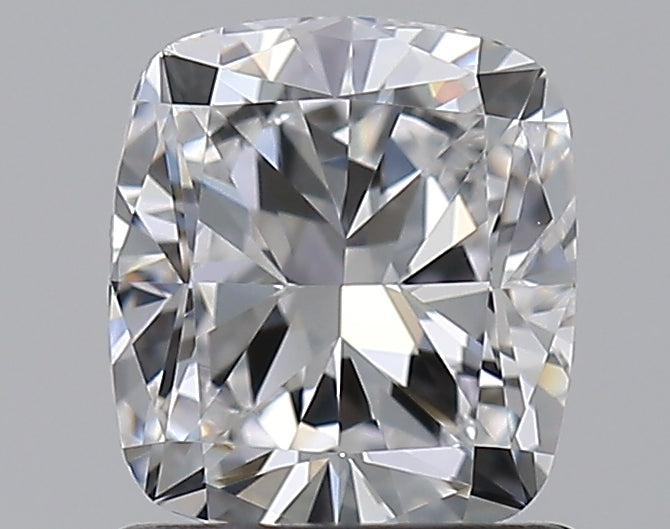 1.0 Carat Cushion Natural Diamond with  Cut Diamond in 14KT  view 1
