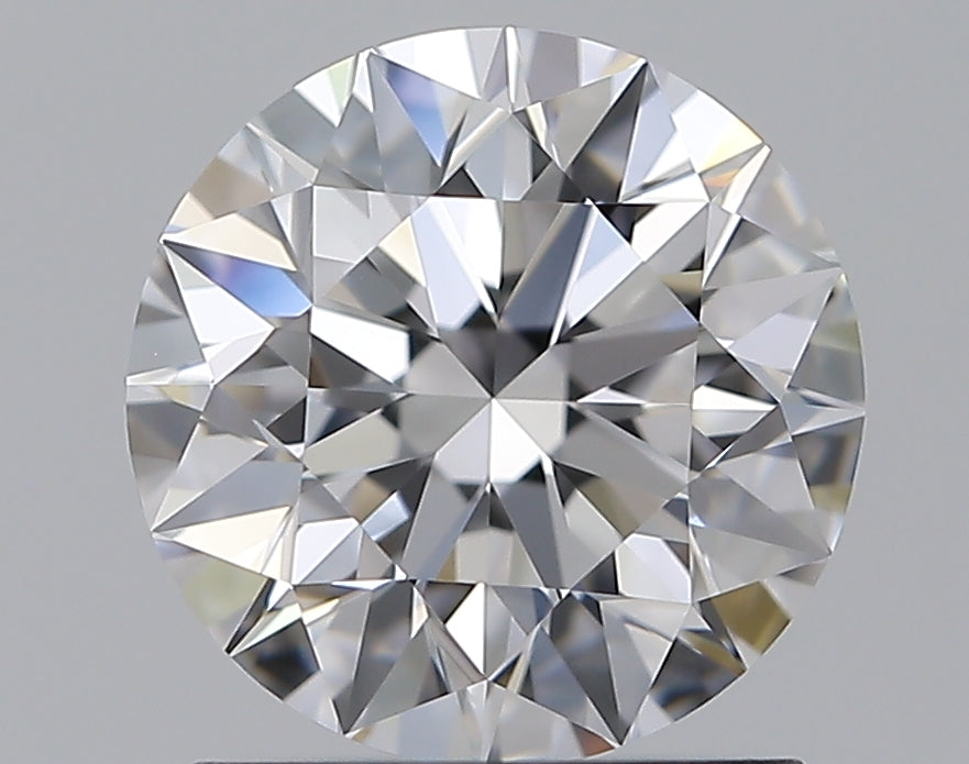 1.33 Carat Round Natural Diamond with  Cut Diamond in 14KT  view 1
