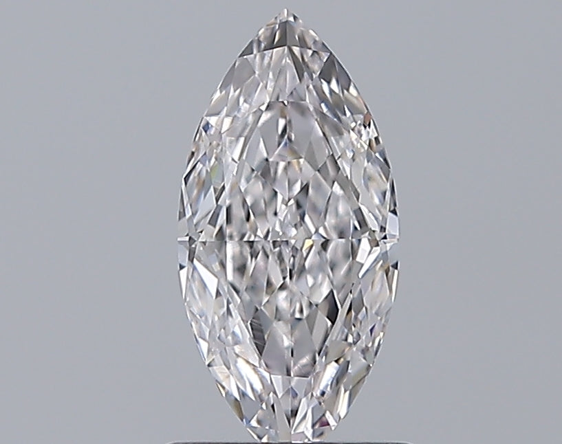 0.91 Carat Marquise Natural Diamond with  Cut Diamond in 14KT  view 1
