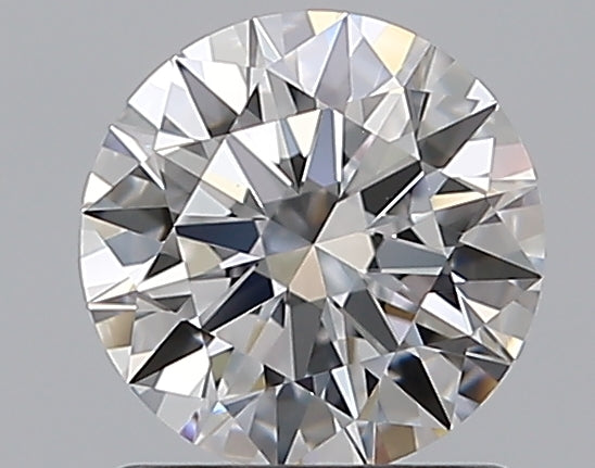 1.03 Carat Round Natural Diamond with  Cut Diamond in 14KT  view 1
