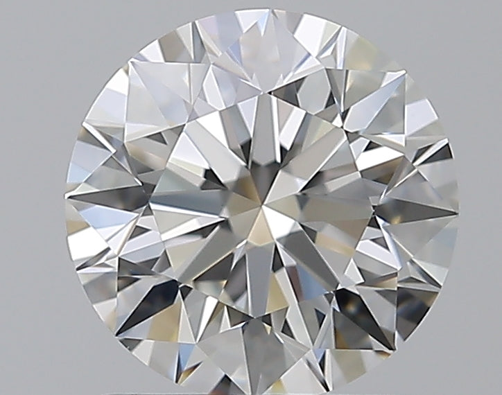 1.3 Carat Round Natural Diamond with  Cut Diamond in 14KT  view 1
