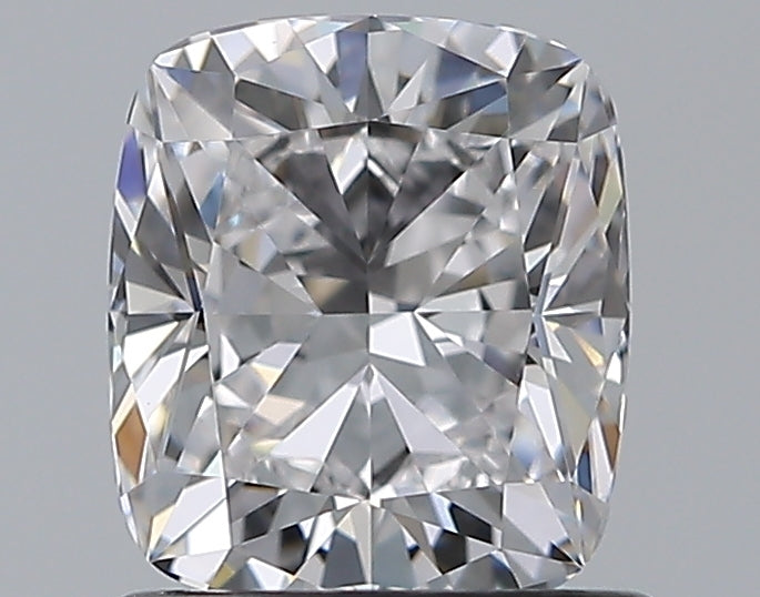 1.05 Carat Cushion Natural Diamond with  Cut Diamond in 14KT  view 1
