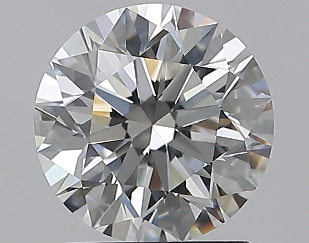 1.59 Carat Round Natural Diamond with  Cut Diamond in 14KT  view 1
