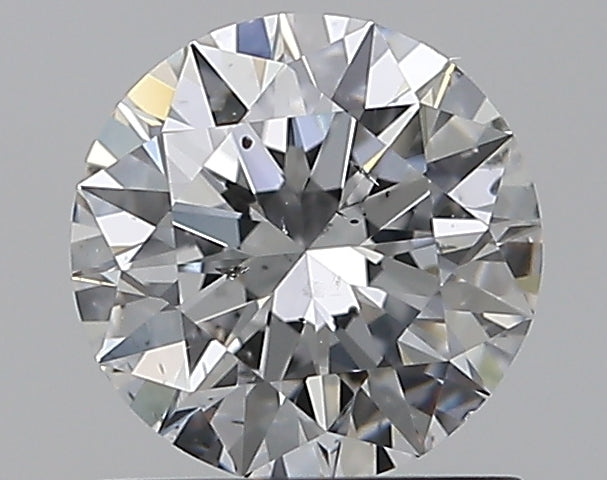 1.0 Carat Round Natural Diamond with  Cut Diamond in 14KT  view 1
