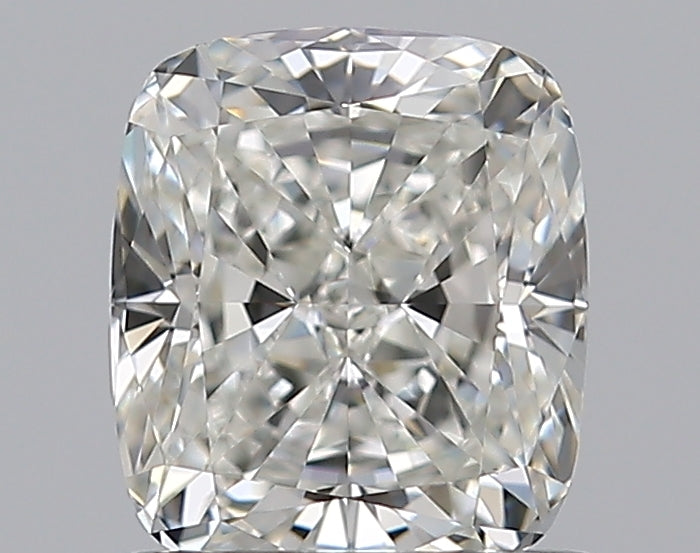 1.01 Carat Cushion Natural Diamond with  Cut Diamond in 14KT  view 1
