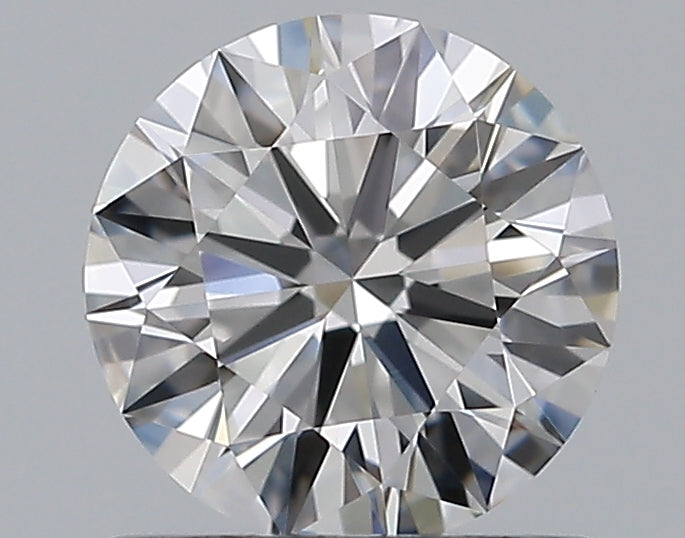0.78 Carat Round Natural Diamond with  Cut Diamond in 14KT  view 1

