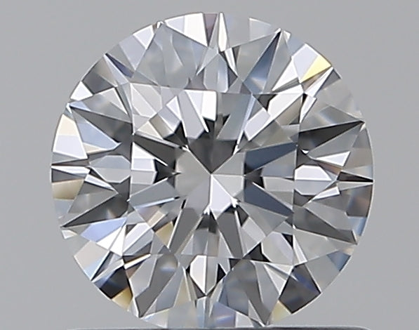 0.77 Carat Round Natural Diamond with  Cut Diamond in 14KT  view 1
