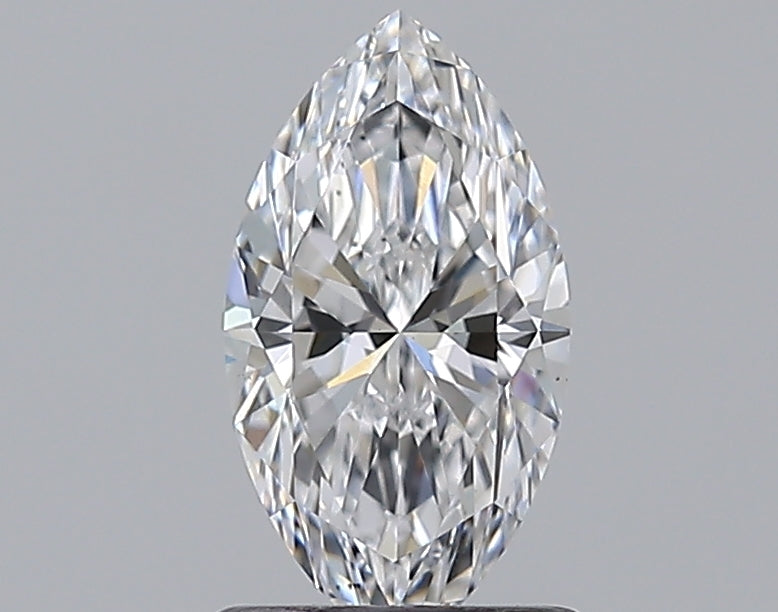 1.01 Carat Marquise Natural Diamond with  Cut Diamond in 14KT  view 1
