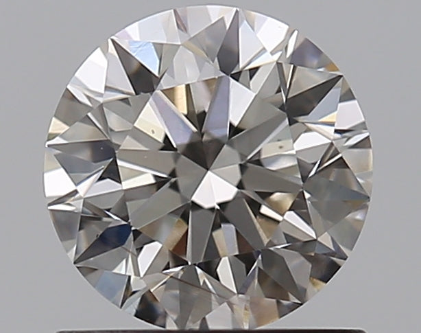 0.91 Carat Round Natural Diamond with  Cut Diamond in 14KT  view 1
