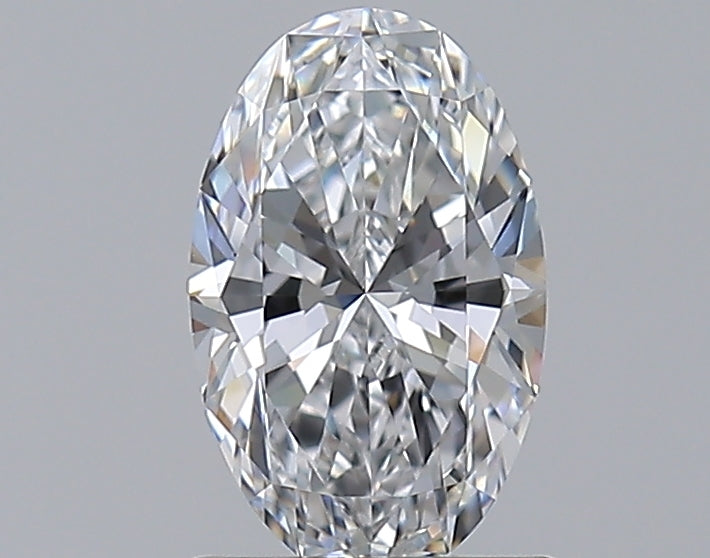 1.01 Carat Oval Natural Diamond with  Cut Diamond in 14KT  view 1
