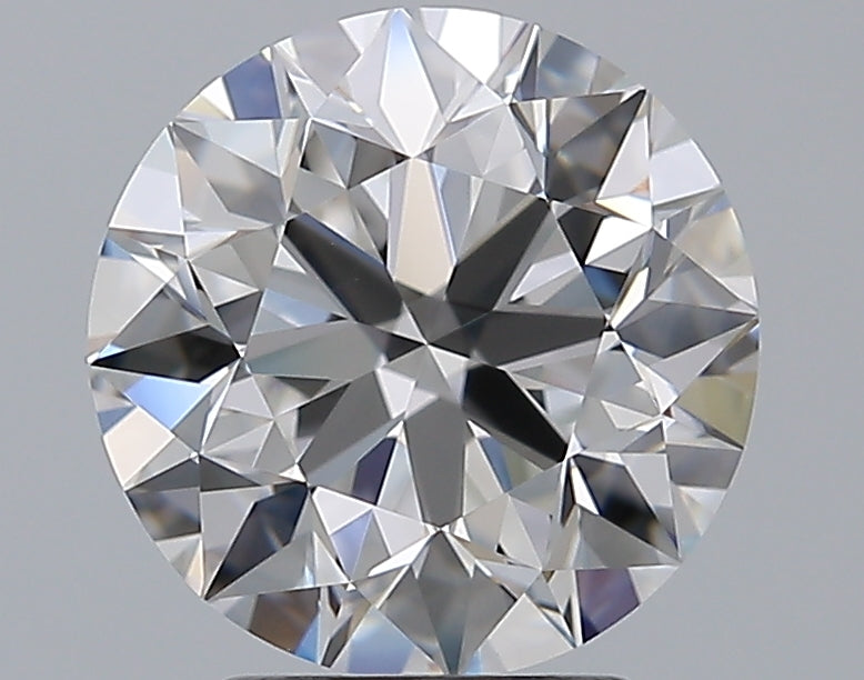3.0 Carat Round Natural Diamond with  Cut Diamond in 14KT  view 1
