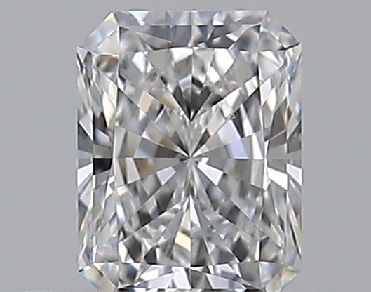 0.31 Carat Radiant Natural Diamond with  Cut Diamond in 14KT  view 1
