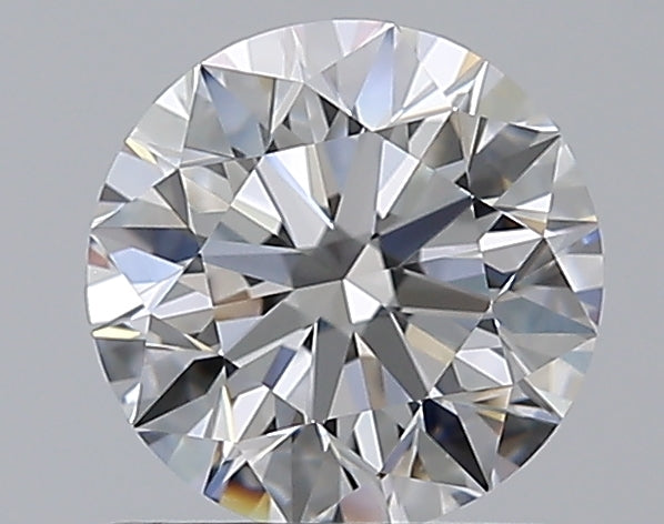 0.96 Carat Round Natural Diamond with  Cut Diamond in 14KT  view 1
