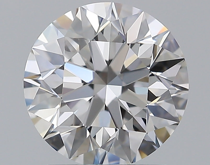 1.4 Carat Round Natural Diamond with  Cut Diamond in 14KT  view 1

