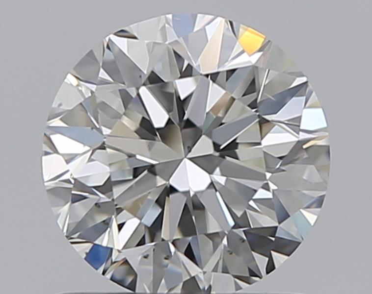 0.91 Carat Round Natural Diamond with  Cut Diamond in 14KT  view 1
