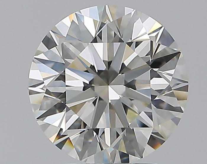 2.51 Carat Round Natural Diamond with  Cut Diamond in 14KT  view 1
