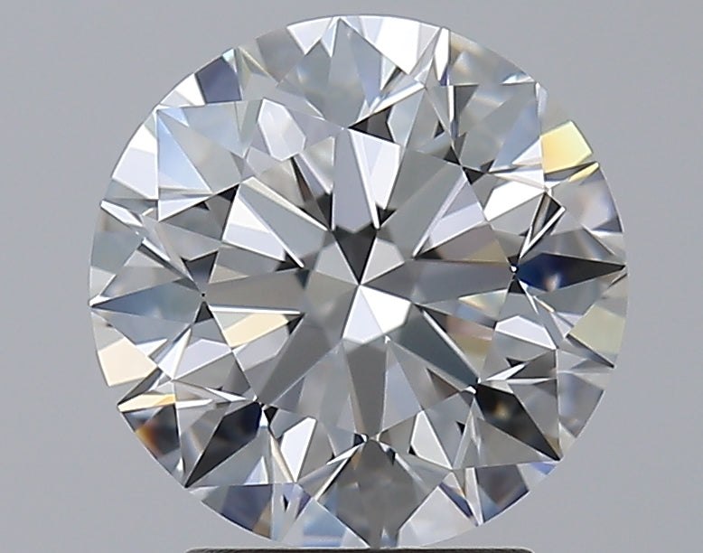 2.81 Carat Round Natural Diamond with  Cut Diamond in 14KT  view 1
