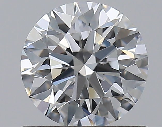 0.77 Carat Round Natural Diamond with  Cut Diamond in 14KT  view 1
