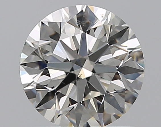 0.96 Carat Round Natural Diamond with  Cut Diamond in 14KT  view 1
