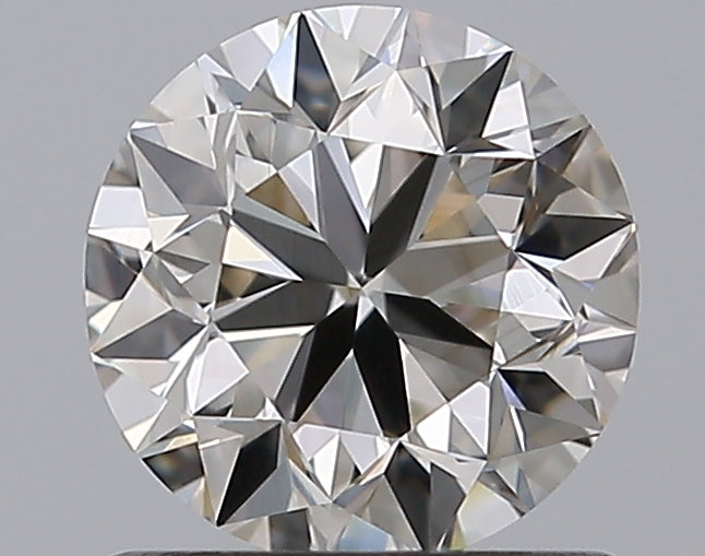 0.91 Carat Round Natural Diamond with  Cut Diamond in 14KT  view 1
