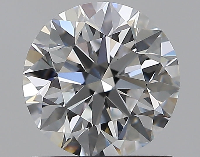 1.02 Carat Round Natural Diamond with  Cut Diamond in 14KT  view 1
