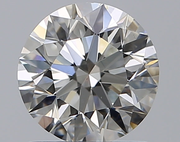 1.0 Carat Round Natural Diamond with  Cut Diamond in 14KT  view 1
