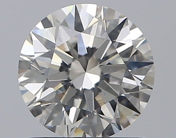 0.96 Carat Round Natural Diamond with  Cut Diamond in 14KT  view 1
