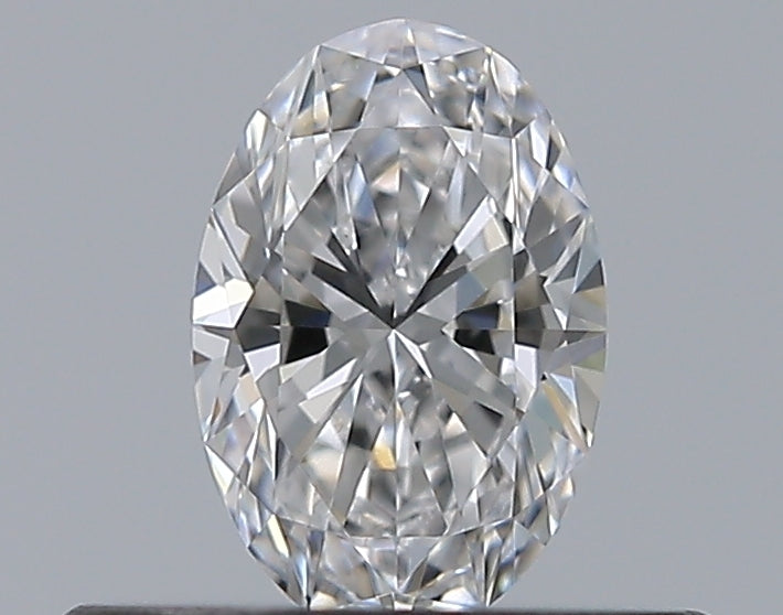 0.3 Carat Oval Natural Diamond with  Cut Diamond in 14KT  view 1
