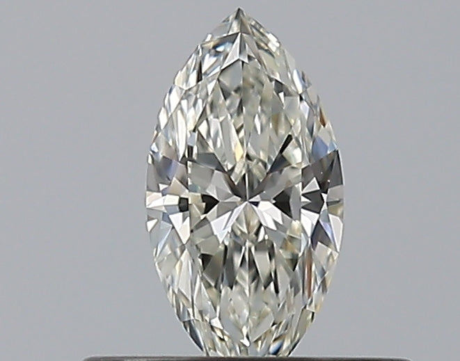 0.3 Carat Marquise Natural Diamond with  Cut Diamond in 14KT  view 1
