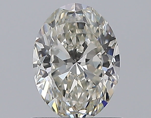 0.93 Carat Oval Natural Diamond with  Cut Diamond in 14KT  view 1
