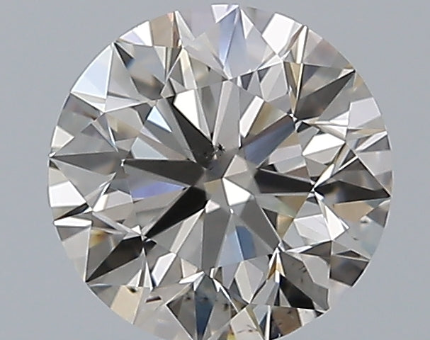 1.51 Carat Round Natural Diamond with  Cut Diamond in 14KT  view 1
