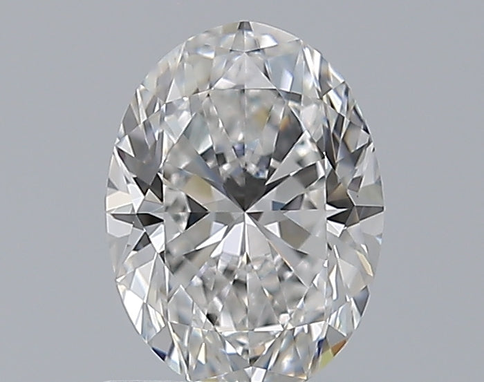 1.01 Carat Oval Natural Diamond with  Cut Diamond in 14KT  view 1
