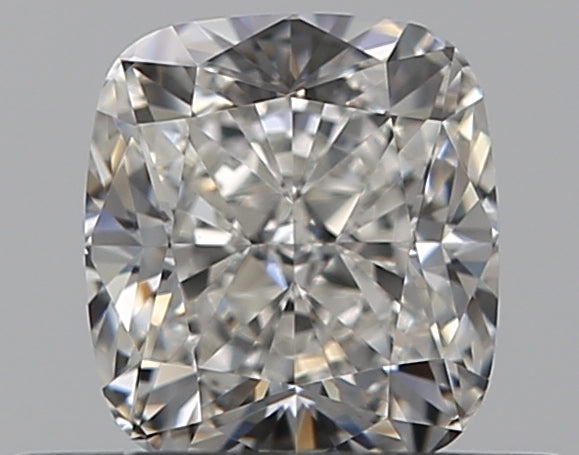 0.5 Carat Cushion Natural Diamond with  Cut Diamond in 14KT  view 1
