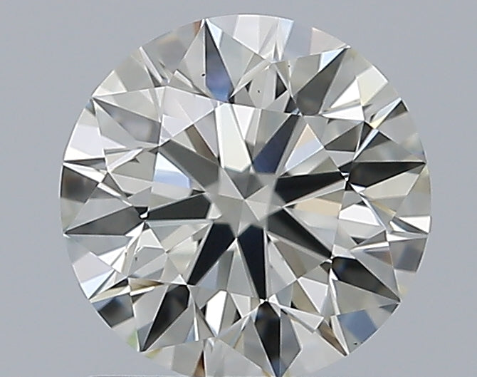 1.0 Carat Round Natural Diamond with  Cut Diamond in 14KT  view 1

