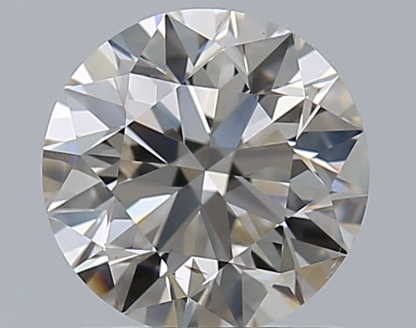 1.01 Carat Round Natural Diamond with  Cut Diamond in 14KT  view 1
