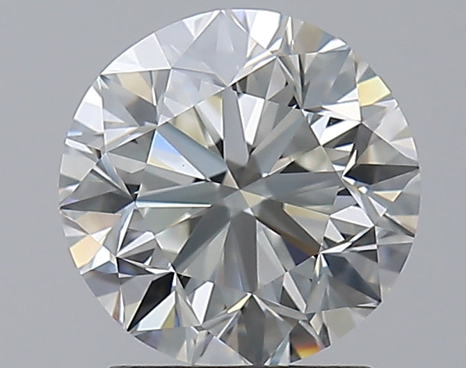 2.0 Carat Round Natural Diamond with  Cut Diamond in 14KT  view 1
