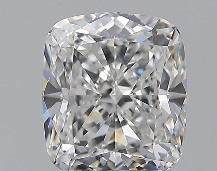 1.5 Carat Cushion Natural Diamond with  Cut Diamond in 14KT  view 1
